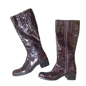 ECCO Shiny Boots 39 8.5 to 9